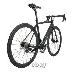 52cm Carbon bicycle Disc brake Complete road bike Race Frame Wheel Alloy 700C