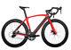 52cm Disc Brake Carbon Bicycle Aero Road Bike Red 700c Frame Wheels Clincher 11s