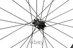 55mm Carbon Cyclocross Gravel Bike Wheel 700C Road center lock hub Disc Brakes