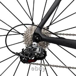 56cm AERO Carbon Road Bike 700C Alloy Wheel Clincher V brake Full Bicycle 11s