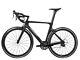 56cm Carbon Bicycle Road Bike Frame Aero 700c Wheel Clincher Race V Brake 11s