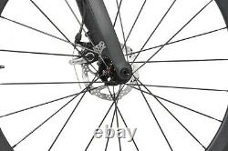 56cm Road Bike Disc brake carbon frame aero alloy wheels 700C race full bicycle