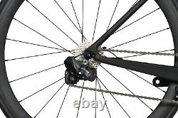 58cm 700C AERO Bike Road V Brake Full carbon wheels Bicycle Vehicle 700X23C UD