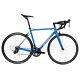 58cm Full Bike Carbon Road Bicycle Wheels 11s Frame Fork V Brake Blue 700c Light