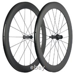 60MM Clincher Carbon Wheelset Road Bike R7 Hub/R7 Ceramic Hub 23MM/25MM Width