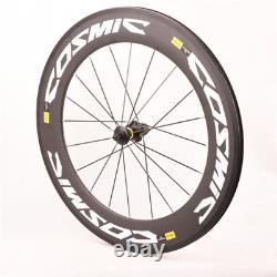 60mm + 88mm Depth Carbon Fiber Road Bike Wheels 700C Racing Bicycle Wheelset