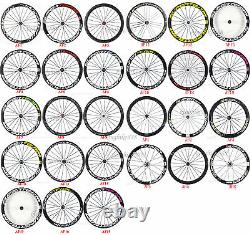 60mm Carbon Rear Wheel Road Bike 25mm Clincher/Tubeless Rear Carbon Wheel 700C