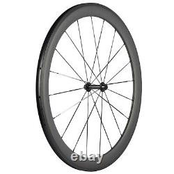 60mm Carbon Wheels Road Bicycle Tubeless 25mm U shape 700C Carbon Wheelset