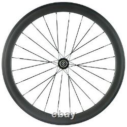 60mm Carbon Wheels Road Bicycle Tubeless 25mm U shape 700C Carbon Wheelset