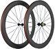 60mm Carbon Wheels Road Bike Clincher Bicycle Wheelset 700c 3k Matte For Shimano