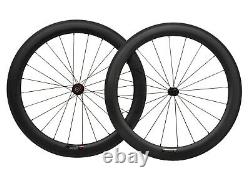 60mm Carbon Wheels Road Bike Sapim Clincher 700C UD Matt Rim brake Chosen 11s