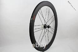 60mm R36 Clincher carbon bicycle road bike wheels cycling wheelset 18 21 holes