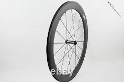 60mm R36 Clincher carbon bicycle road bike wheels cycling wheelset 18 21 holes