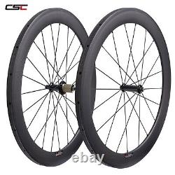 60mm depth Straight Pull R36 Hub Tubular Road Bike 700C Carbon Wheels Wheelset