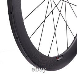 60mm depth Straight Pull R36 Hub Tubular Road Bike 700C Carbon Wheels Wheelset