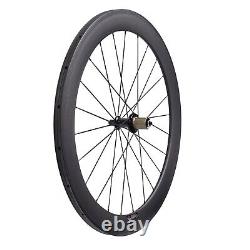 60mm depth Straight Pull R36 Hub Tubular Road Bike 700C Carbon Wheels Wheelset