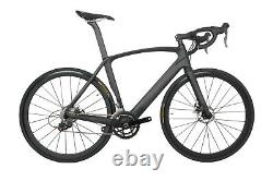 61cm Road Bike Disc brake carbon frame aero alloy wheels 700C race full bicycle