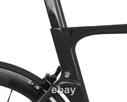 62cm Carbon bicycle Road bike frame Aero 700C Wheel Clincher Race V brake 11s