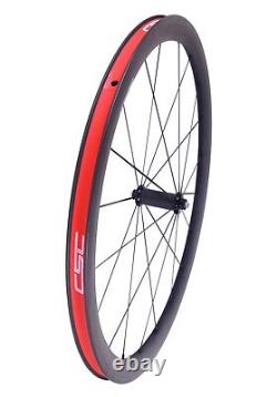 650CV-brake Carbon Wheels with Powerway R36 Hub with 1423 Spoke for Road Bicycle