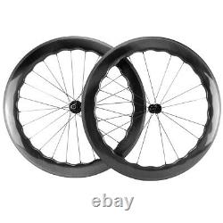 6560 65mm Carbon Wheels 25mm U Shape Carbon Wheelset Road Bicycle Carbon Wheels
