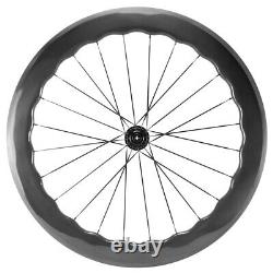 6560 Road Bike Carbon Wheels 65mm Depth Carbon Wheelset 700C Race Bike Wheelset