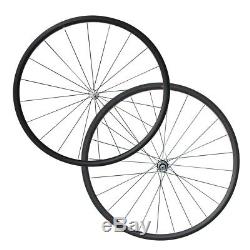 700C 24mm Tubular 20.5mm Road Bike Carbon Wheel with Powerway R13 and CN424