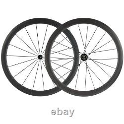 700C 30/40/45/55mm Carbon Wheels Road Bike Carbon Wheelset Clincher Racing Wheel