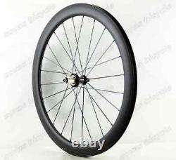 700C 38/50/60/88mm Depth Road Bike Clincher Carbon Wheelset with Powerway Hub