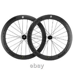 700C 38/50/60/88mm Disc Brake Carbon Wheels Road Bike Disc Brake Carbon Wheelset