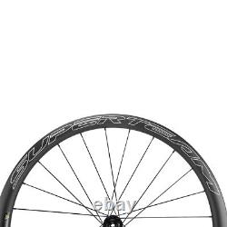 700C 38mm Gravel Bike Carbon Wheels 31mm Tubeless Road Bike Disc Brake Wheelset