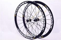 700C 40mm 50mm Carbon Hub Bicycle Wheelset Alloy Rim Gear Set Road Bike Wheels