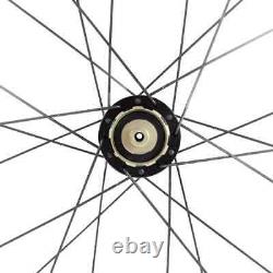 700C 40mm Clincher Tubeless Road Bike Disc Bike Carbon Wheels 28mm Width Wheels