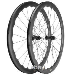 700C 45/50/65/80mm 25mm Disc Brake Carbon Wheelset Road Bike Disc Brake Wheels