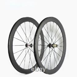 700C 5025mm Carbon Fiber Road Bicycle Wheelset Bike Wheels City Wheel Tubeless