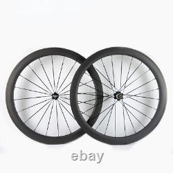 700C 5025mm Carbon Fiber Road Bicycle Wheelset Bike Wheels City Wheel Tubeless