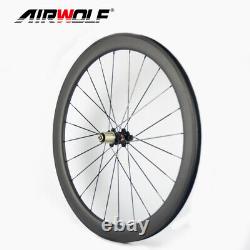 700C 5025mm Carbon Fiber Road Bicycle Wheelset Bike Wheels City Wheel Tubeless