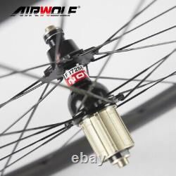 700C 5025mm Carbon Fiber Road Bicycle Wheelset Bike Wheels City Wheel Tubeless