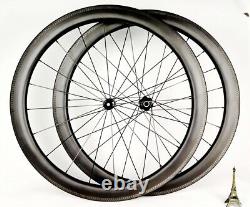 700C 5025mm Carbon Road Bicycle Wheelset Wheels Special Basalt Braking Surface