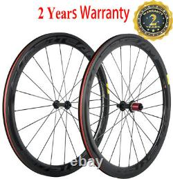 700C 50mm Clincher Carbon Bicycle Wheels Road Bike Wheelset Manufacture Wheelset