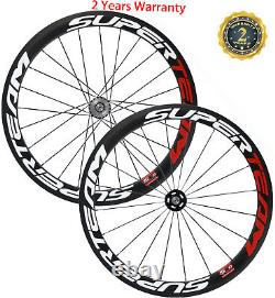 700C 50mm Fixed Gear/Flip Flop Carbon Wheels Track Bike Racing Carbon Wheelset