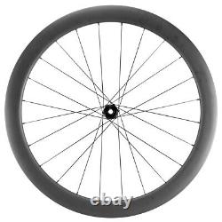 700C 50mm Gravel Bike Disc Brake Carbon Wheels Tubeless Clincher Carbon Wheelset