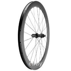 700C 50mm Gravel Bike Disc Brake Carbon Wheels Tubeless Clincher Carbon Wheelset