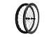 700c 50mm Road Bike Disc Brake Carbon Wheels 25mm Tubeless Disc Brake Wheelset