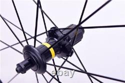 700C 60/88mm Carbon Fiber Road Bike Wheelset Basalt Brake Cycling Bicycle Wheels