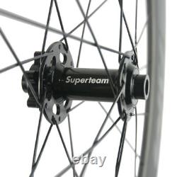 700C 60/88mm Clincher Carbon Wheels Road Bicycle Wheel 3K Matte Cycling Wheelset