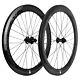 700c 60mm 23mm Clincher Disc Brake Carbon Wheels Road Bike Disc Brake Wheelset
