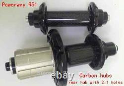 700C 60mm 88mm Road Bike 3K Carbon Bike Wheelset Tubular Clincher Tubeless Rims