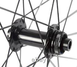 700C 60mm Disc Brake Carbon Wheels 6 Bolt/Center Lock Road Bike Carbon Wheelset