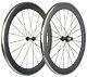 700c 60mm Road Bike Carbon Wheels Alumunum Brake Surface Bicycle Carbon Wheelset
