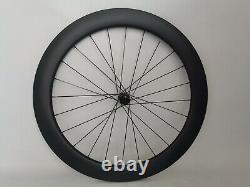 700C 60mm depth Road disc brake wheels Tubeless carbon wheelset with DT350 hub